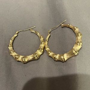 10k gold hoops